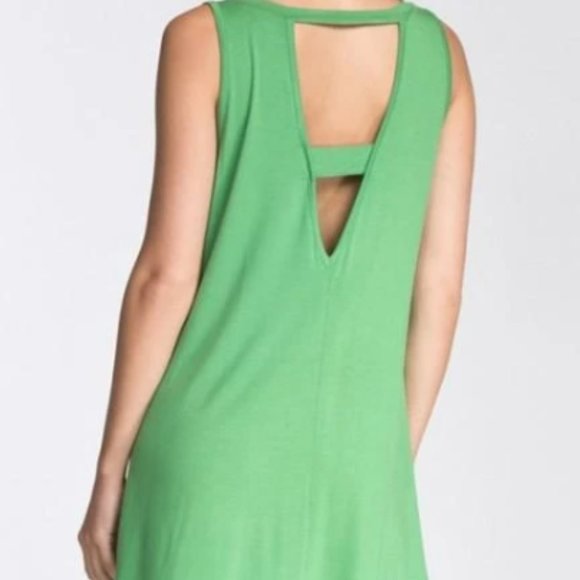 Women's CASUAL V-NECK DRESS - Picture 3 of 3